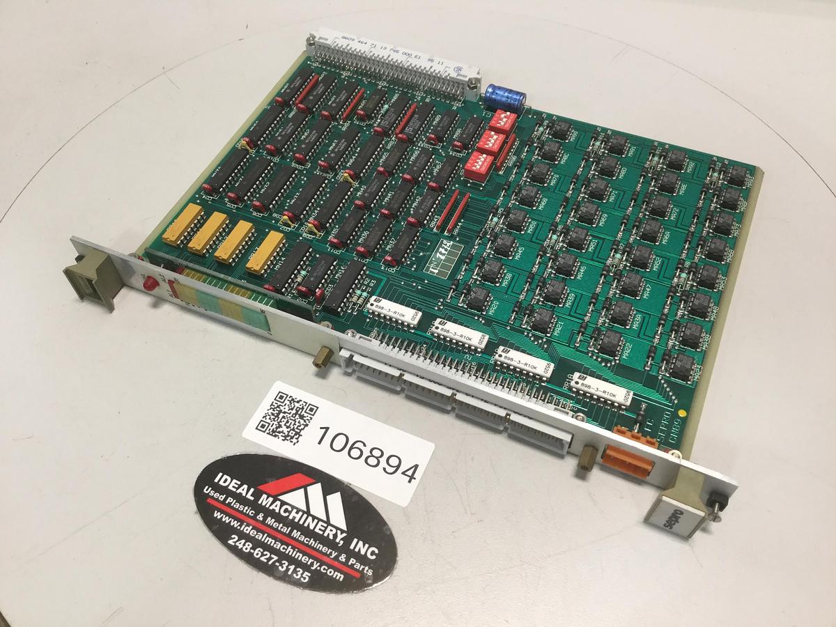 Used SEPRO ROBOTIQUE CN89 Control Board 07S0095104/A USED