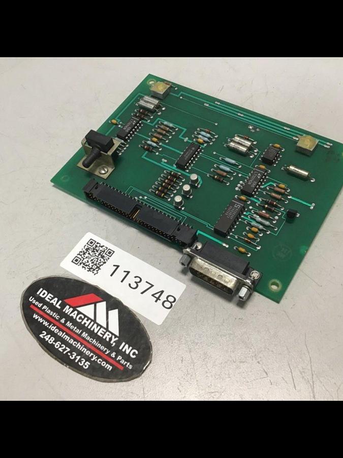 Used BRANSON ULTRASONICS CORP. Circuit Board 100-222-050 USED