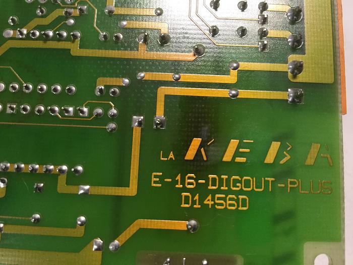 Used KEBA Engel Output Board E-16-DIGOUT-PLUS D1456D Used