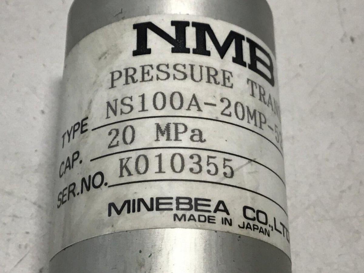 Used NMB Pressure Transducer NS100A-20MP-5222-S14 Used