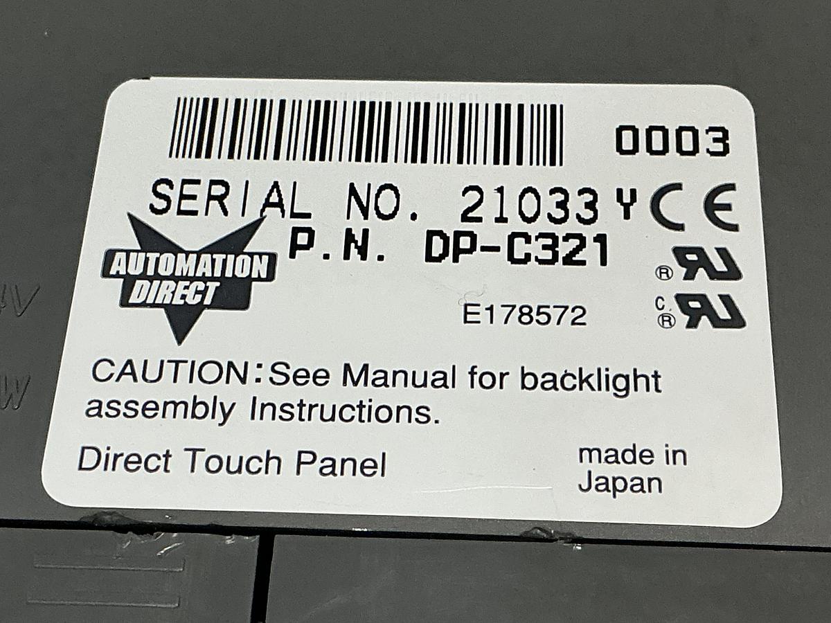 Used AUTOMATION DIRECT DP-C321