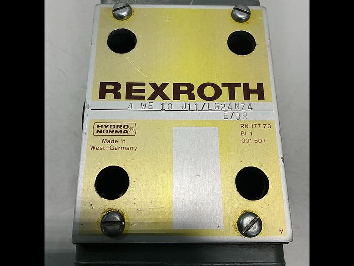 Used REXROTH 4 WE 10 J11/LG24NZ4
