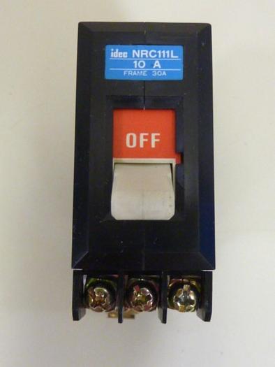 Used IDEC Circuit Protector NRC111L/10 #64267