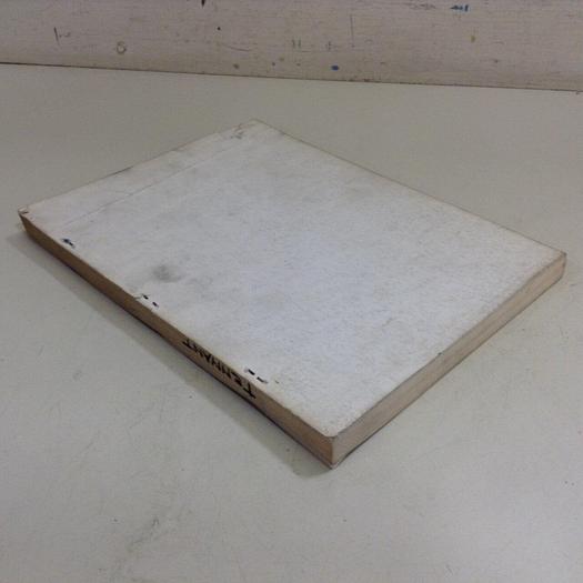 Used TENNANT Parts Manual MM108 #70921