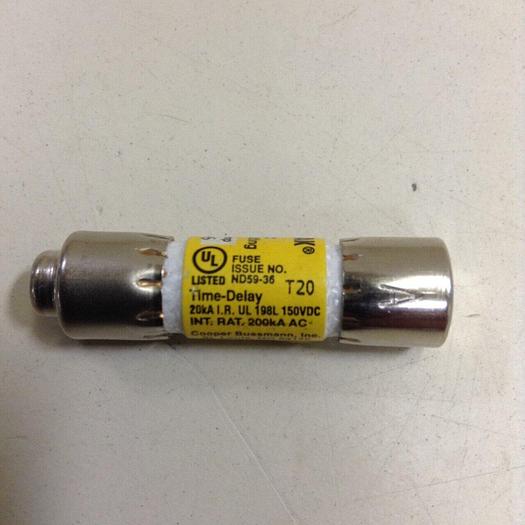 Used BUSSMANN 6 Amp Fuse LP-CC-6 #72277