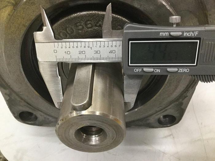 Used BRUENINGHAUS HYDROMATIK Hydraulic Pump AA4VS 0 125 S0 43 A 725 Used