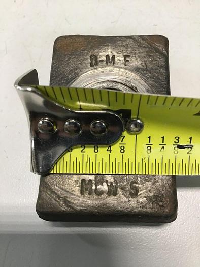 Used DME Rectangular Reinforcing Plate Washer MCW-5 #112051