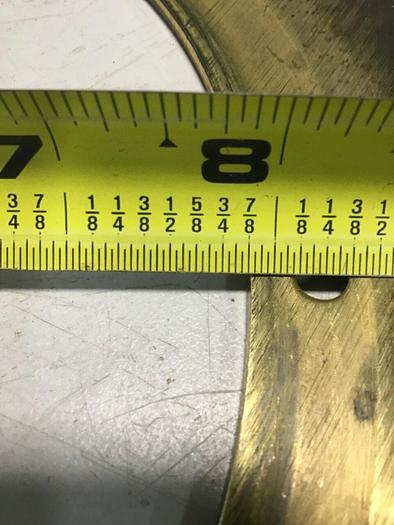 Used VAN DORN Brass Die Height Wear Plate 500HT / WP #113083