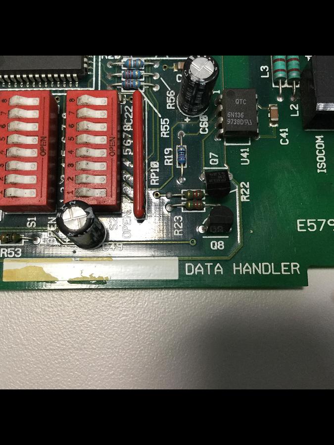 Used BARBER COLMAN Data Handler Circuit Board A-60010-709 #101718