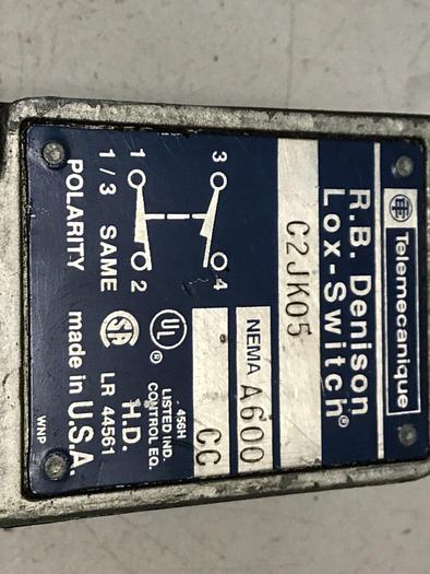 Used TELEMECANIQUE Lox-Switch C2JK05 #121828