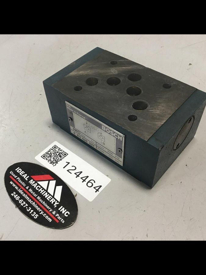 Used BOSCH Check Valve 0 811 020 027 Used 
