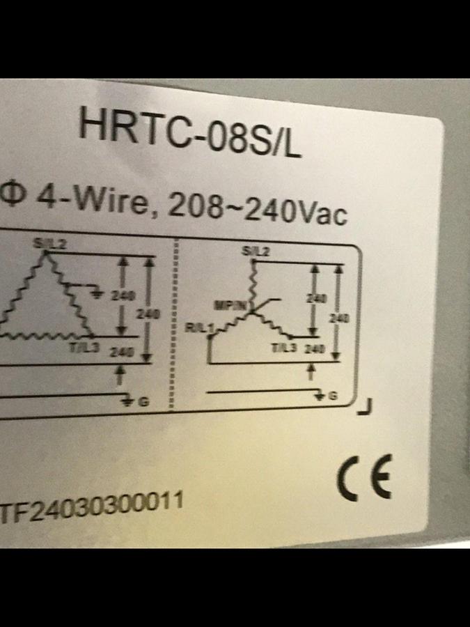 IDEAL MACHINERY 12 Zone Thermocouple Cable IMTC12-6 NEW