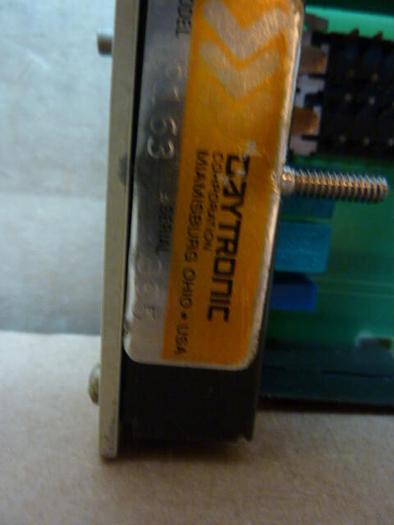 Used DAYTRONIC Analog Input Module 9163 #26484
