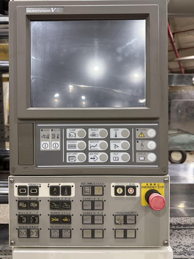 Used 1999 TOSHIBA EC180V21-4B 180 Ton Injection Molding Machine USED #151321