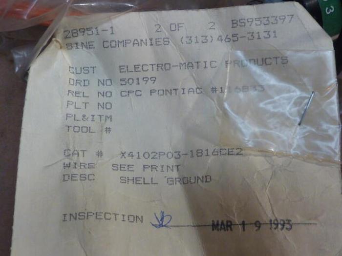 SINE COMPANY Connector X4102P03-1816CE2 #32460