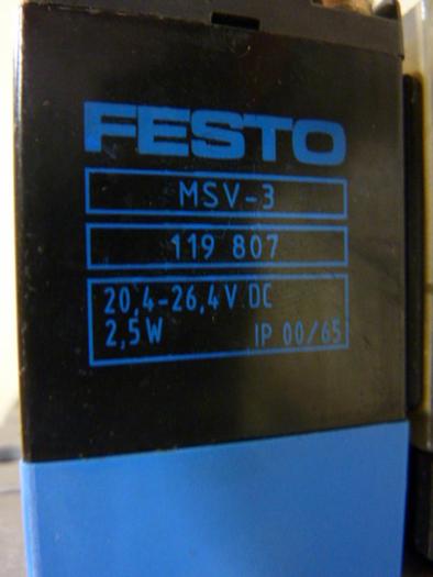 Used FESTO Control Block / Valve Terminal IFB8-02 #52759