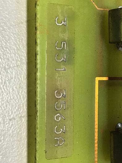 Used CINCINNATI MILACRON Output Board 3-531-3563A #120330