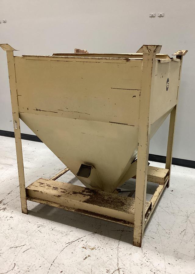 Used MATERIAL HANDLING 47 x 47 x 56 Surge Bin