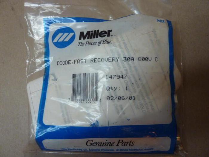 MILLER ELECTRIC Diode 147947 #30705
