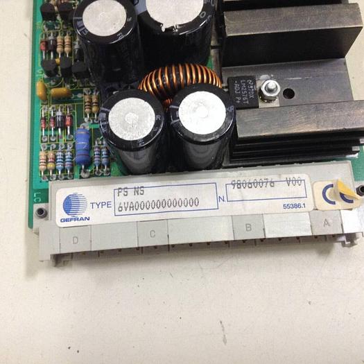 Used GEFRAN Circuit Board PS NS #82261