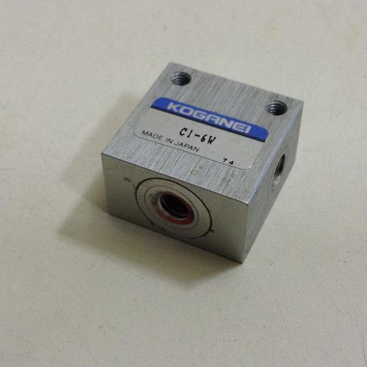 Used KOGANEI Check Valve C1-6W #86143