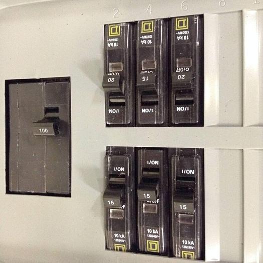 Used SQUARE D Load Center Cover QOC12US #83018