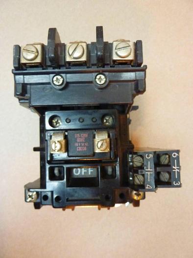 Used ALLEN BRADLEY Motor Starter Size 0-1 40410-326-52 #38488