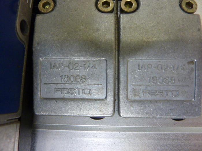 Used FESTO Control Block / Valve Terminal IFB8-02 #52708