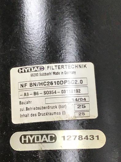 Used HYDAC Inline Filter NFBN/HC2610DP32.0 Used