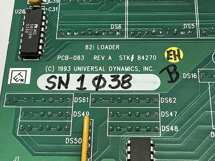 Used UNIVERSAL DYNAMICS PCB-083 REV A