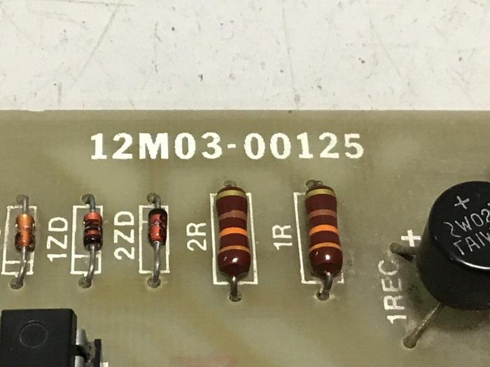 Used GENERIC Circuit Board 12M03-00125 #122200