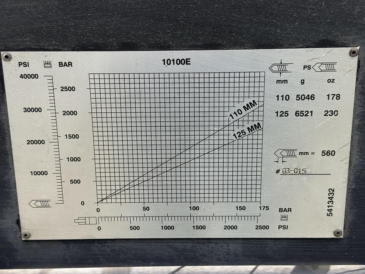 Used CINCINNATI MILACRON Injection unit 178 ozs