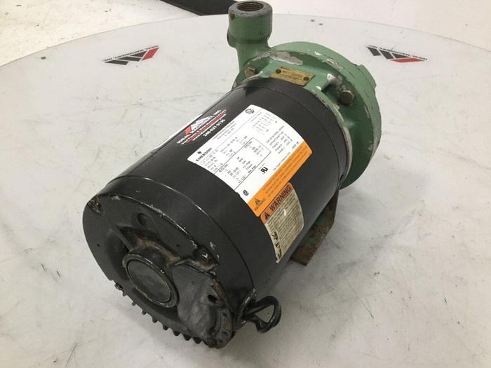 Used EMERSON 1 HP Motor w/ Pump BJ18A #104922