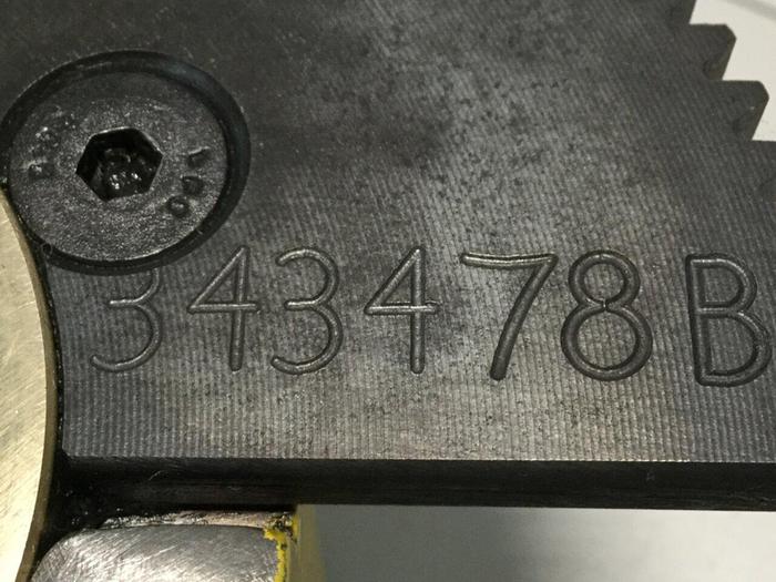 Used VAN DORN Toggle Link w/ Gear 343477 #111047