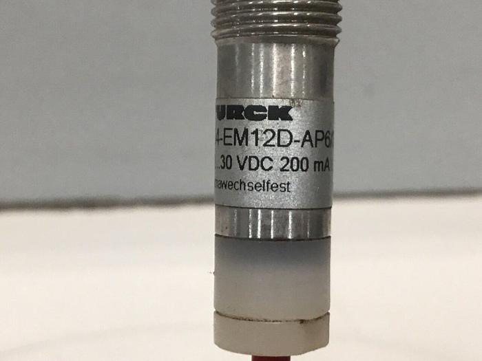 Used TURCK ELEKTRONIK Sensor NI4EM12DAP6S120 #128337