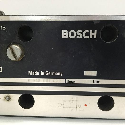Used BOSCH Valve 0 810 001 029 Used