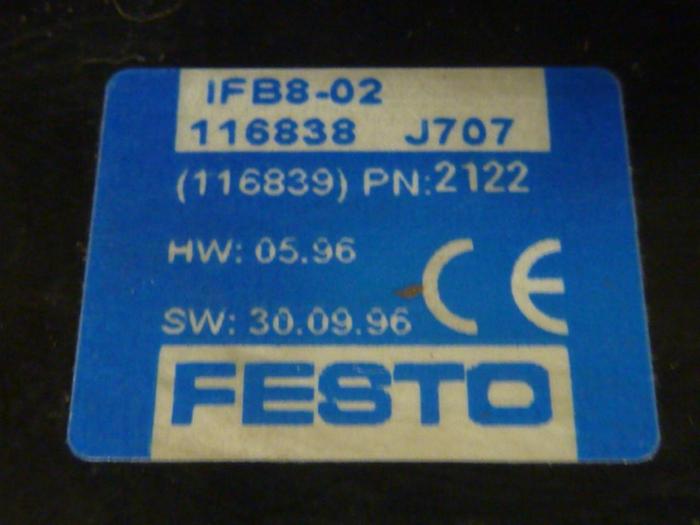 Used FESTO Control Block / Valve Terminal TN 18 859 #52760