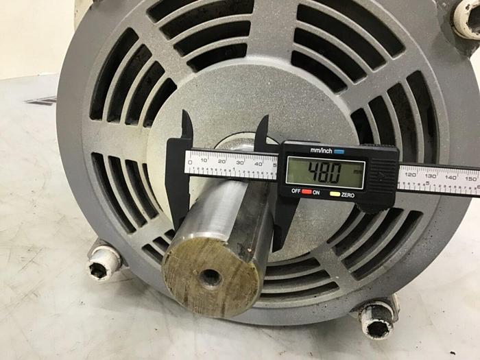 Used MITSUBISHI 25 HP Induction Motor SB-JR 25 HP #128627