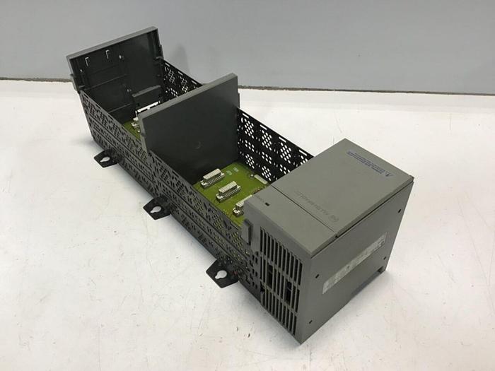 Used ALLEN BRADLEY Power Supply, Slot Rack 1746-P2 SER C / 1746-A10 SER B #128820