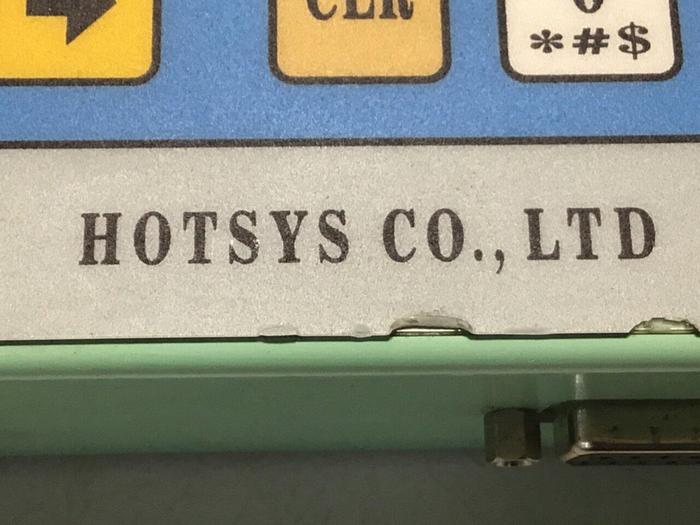 Used HOTSYS Fuzzy Temperature Control M-2FTC #119860