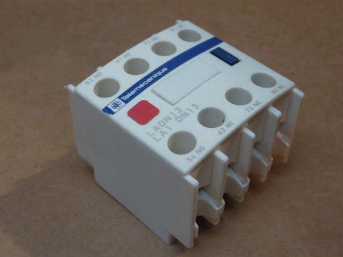 Used TELEMECANIQUE Auxiliary Contact LA1DN13 #31792