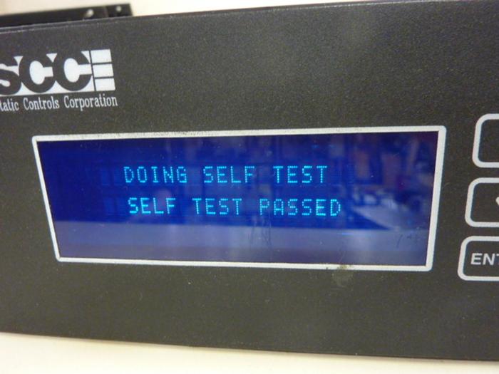 Used STATIC CONTROLS CORP Operator Interface 1040-S-03-8-X-MB #63728