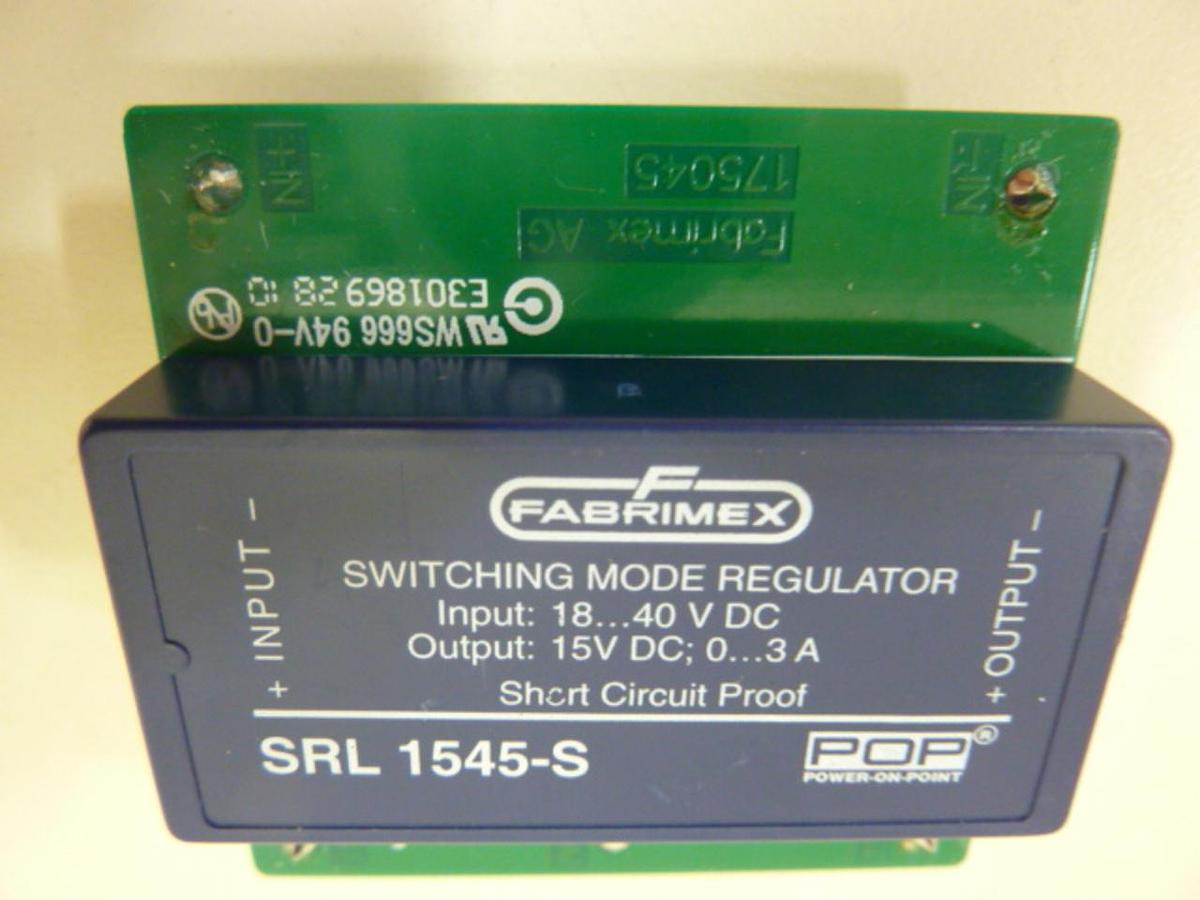 FABRIMEX Switching Mode Regulator SRL 1545-S USED