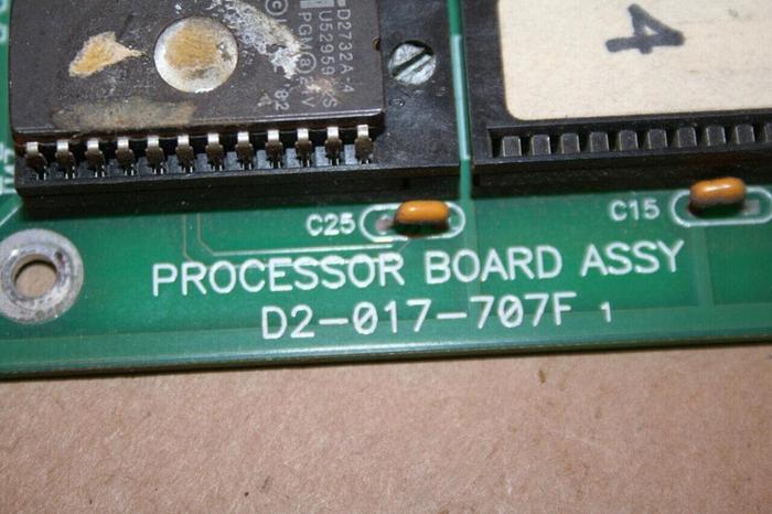 Used HPM Circuit Board D2-017-707F #15923