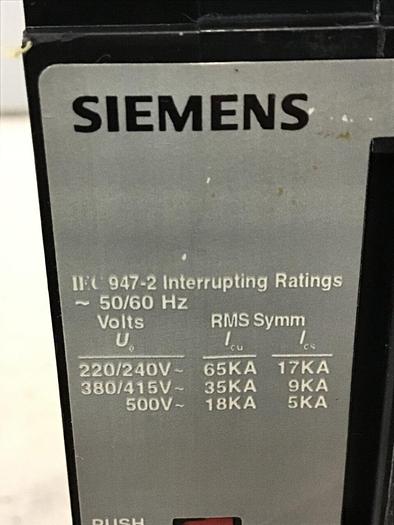 Used SIEMENS 50 Amp Circuit Breaker ED63B050 Used