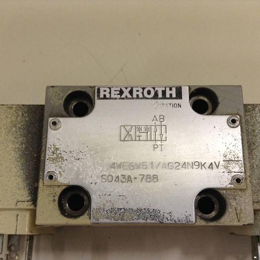 Used REXROTH Valve 4WE6W51/AG24N9K4V #79066