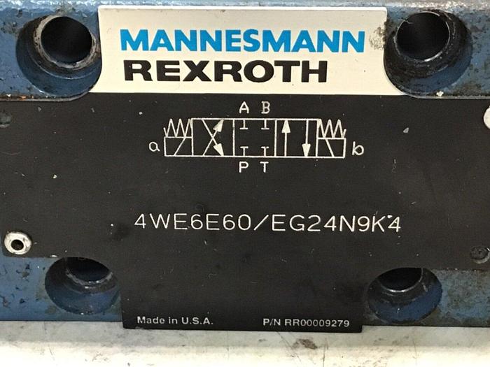 Used REXROTH Valve 4WE6E60/EG24N9K4 #138056