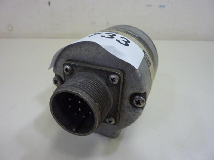 Used BEI INDUSTRIAL ENCODER Rotary Encoder H25E-F1-SS-1250-ABZC #56733