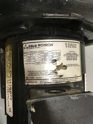 Used EG&G ROTRON Regenerative Blower DR353BR72 Used