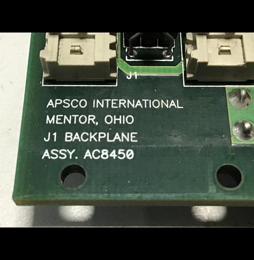 Used APSCO Van Dorn Rack Circuit Board AC8450 USED
